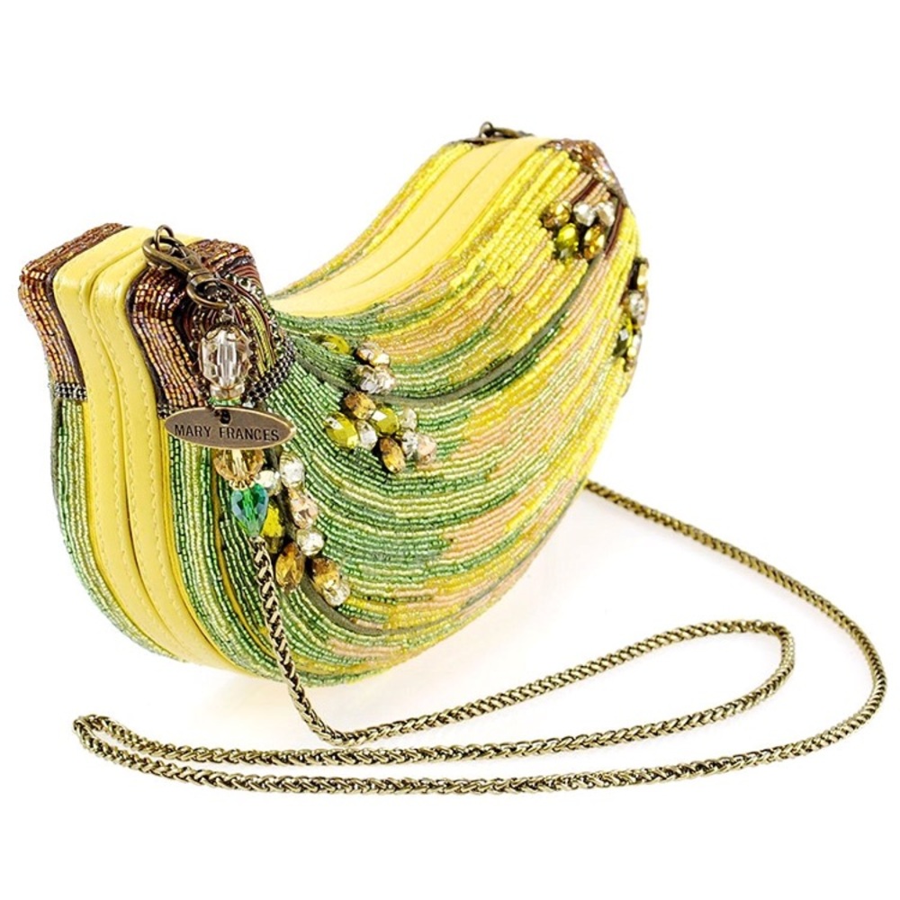 BNWT! Mary Frances Banana Handbag